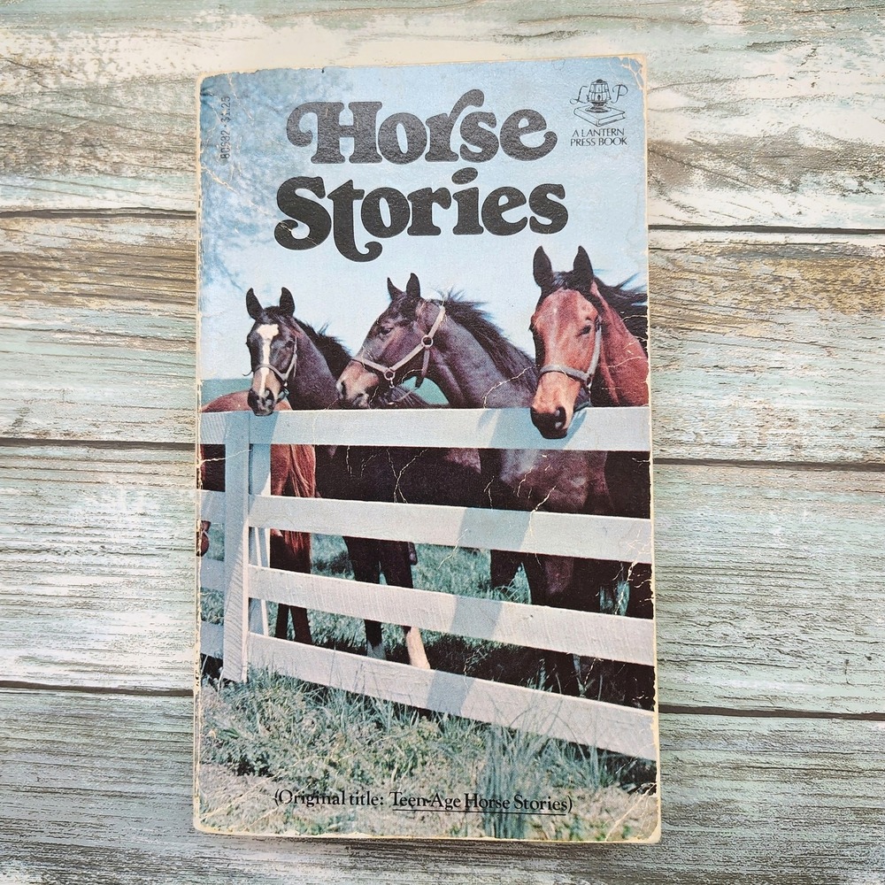 Horse Stories Lantern Press Book Paperback edited by David‎ Thomas YA Vtg 1976